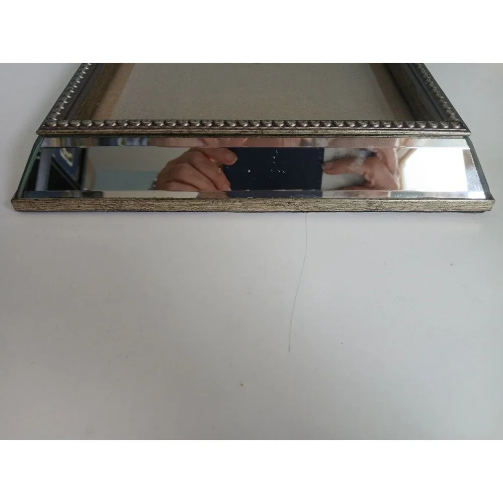 Mirror Picture Frame Mirror Trim Photo Picture Frame Light Gold